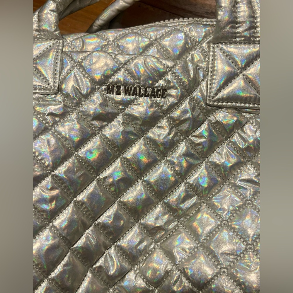 ‼️MZ WALLACE rainbow holographic small Sutton bag‼️